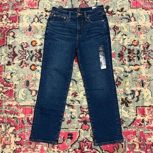 NWT J. Crew Essential Straight Jeans Size 25P